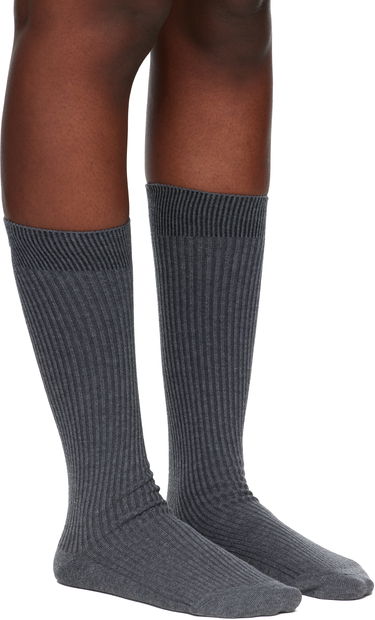 Ponožky Coperni Ribbed Knit Socks Šedá | COPSA15F5087, 3