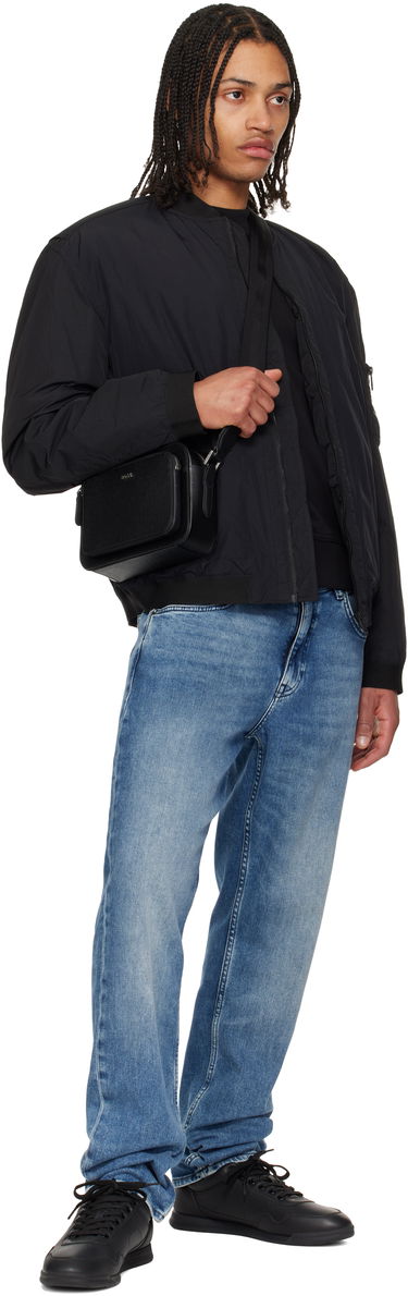 Taška cez rameno BOSS BOSS Logo Hardware Reporter Bag Čierna | 50523255, 3