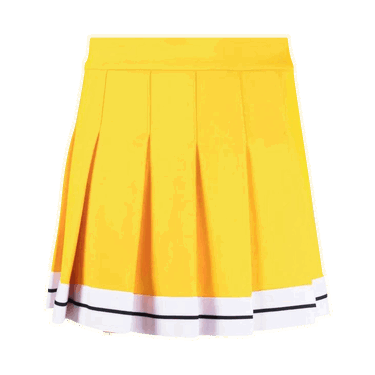 Sukňa Palm Angels Track Pleated Skirt Žltá | PWCC055F22FAB0011601, 0