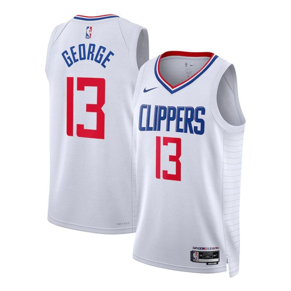 Dres Nike Los Angeles Clippers Paul George Association Edition Swingman Jersey Biela | DN2080-101, 0