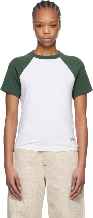 Tričko Jacquemus Jacquemus La Croisière 'The Baseball Mini' T-Shirt Biela | 25E251JS205-2031, 0