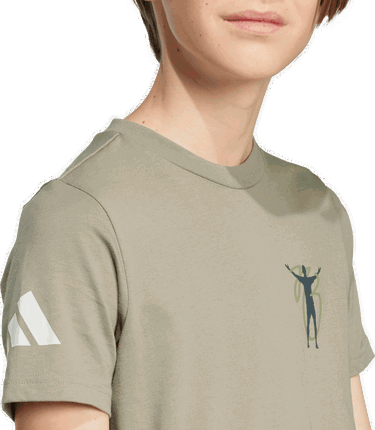 Tričko adidas Performance Jude Bellingham Culturewear Kids' T-Shirt Zelené | JY1877, 3