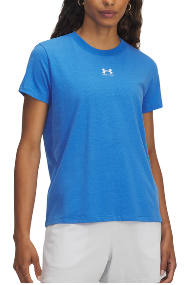Tričko Under Armour Under Armour Rival Core Short Sleeve T-Shirt Modrá | 1383648-402, 0
