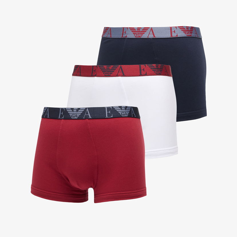 Boxerky Emporio Armani EA7 Emporio Armani 3-Pack Trunks Rôznofarebný | EM000259AF10778MB313