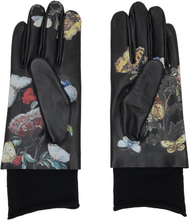 Rukavice UNDERCOVER Jun Takahashi Butterfly Print Leather Gloves with Ribbed Cuffs Rôznofarebný | UC2E4G02-4, 1