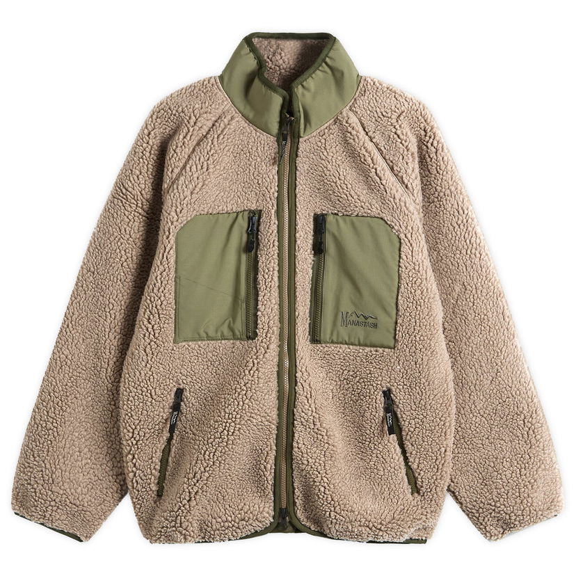 Bunda Manastash Manastash Mountain Gorilla Fleece Jacket Béžová | 7925252002-430