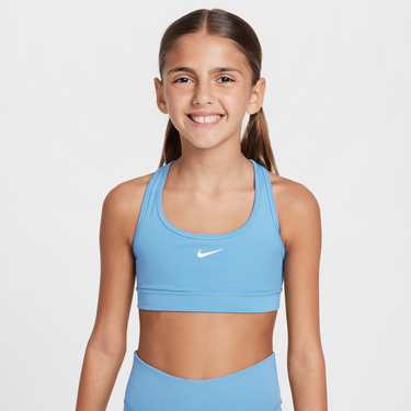 Podprsenka Nike Nike Swoosh Sports Bra Modrá | FJ7161-489, 0