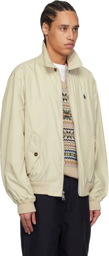 Bomber bunda Polo by Ralph Lauren Ralph Lauren Packable Taffeta Bomber Jacket Béžová | 710938512003, 1