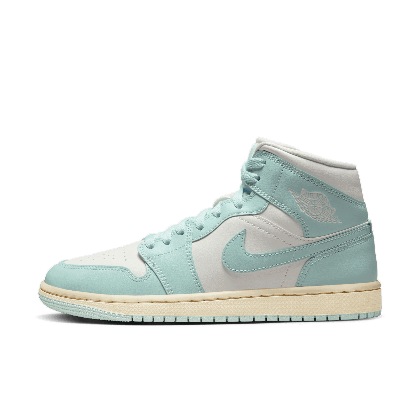 Jordan 1 Mid Light Dew W