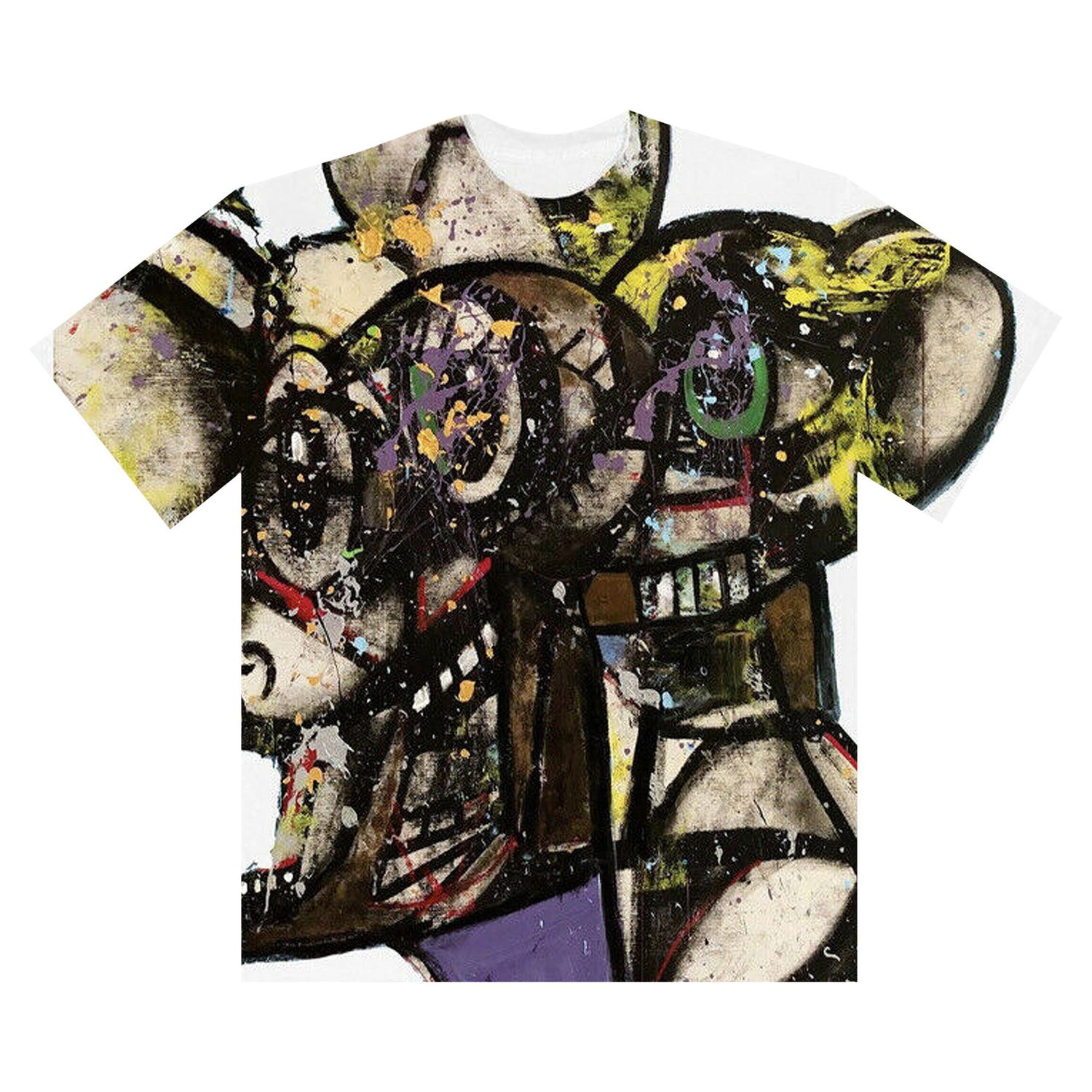 Tričko Cactus Jack by Travis Scott Portrait Of Travis T-Shirt Biela | CJMF SS06 WHIT, 1