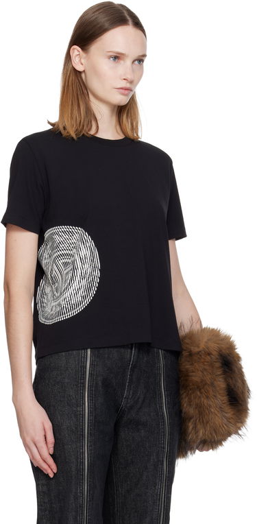 Tričko Jean Paul Gaultier 'The Laurel Stamped' Baby T-shirt Čierna | 25/04-W-TO376-J002-0001, 1