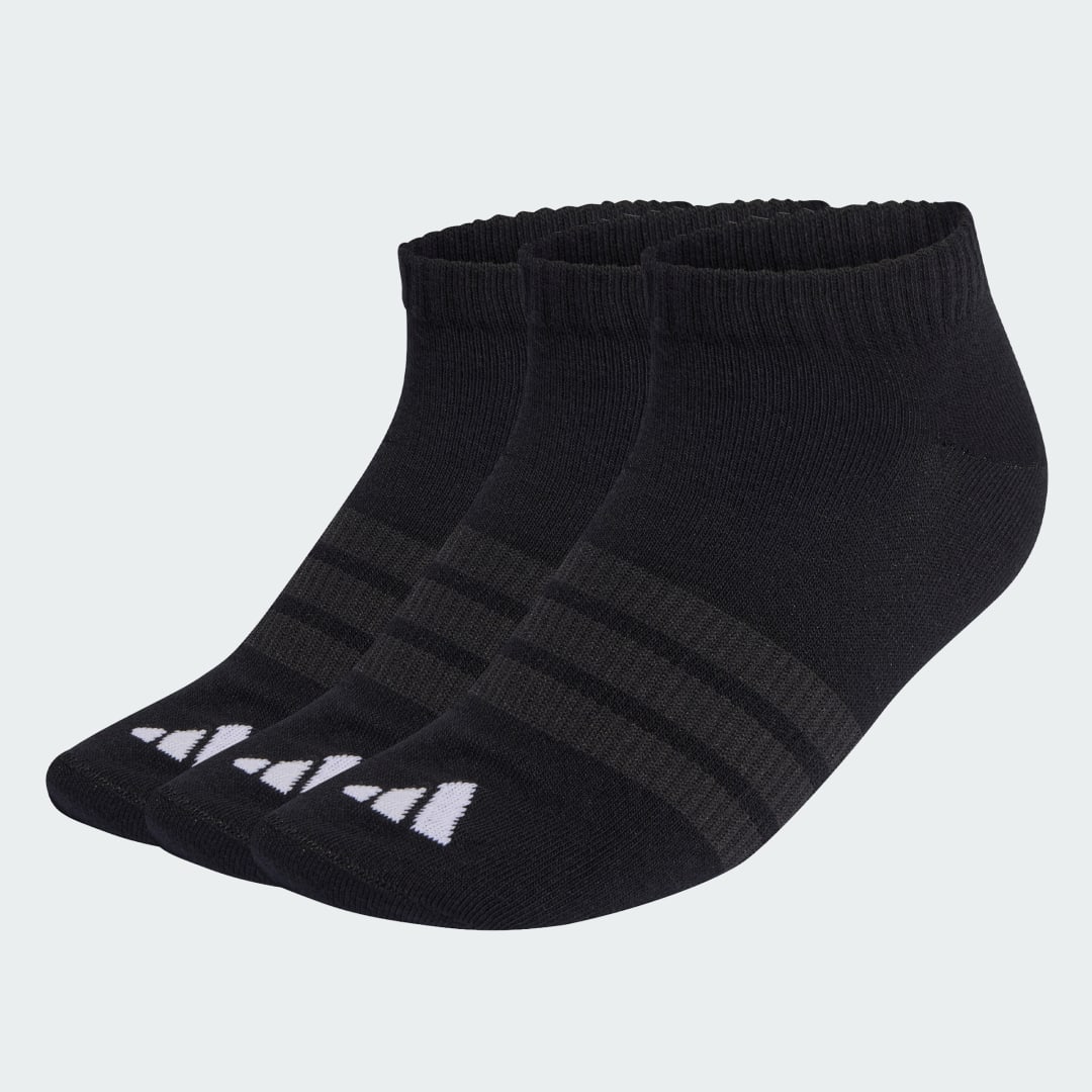 Ponožky adidas Performance THIN&LIGHT ESSENTIALS LOW CUT SOCKS Čierna | KC9628, 0