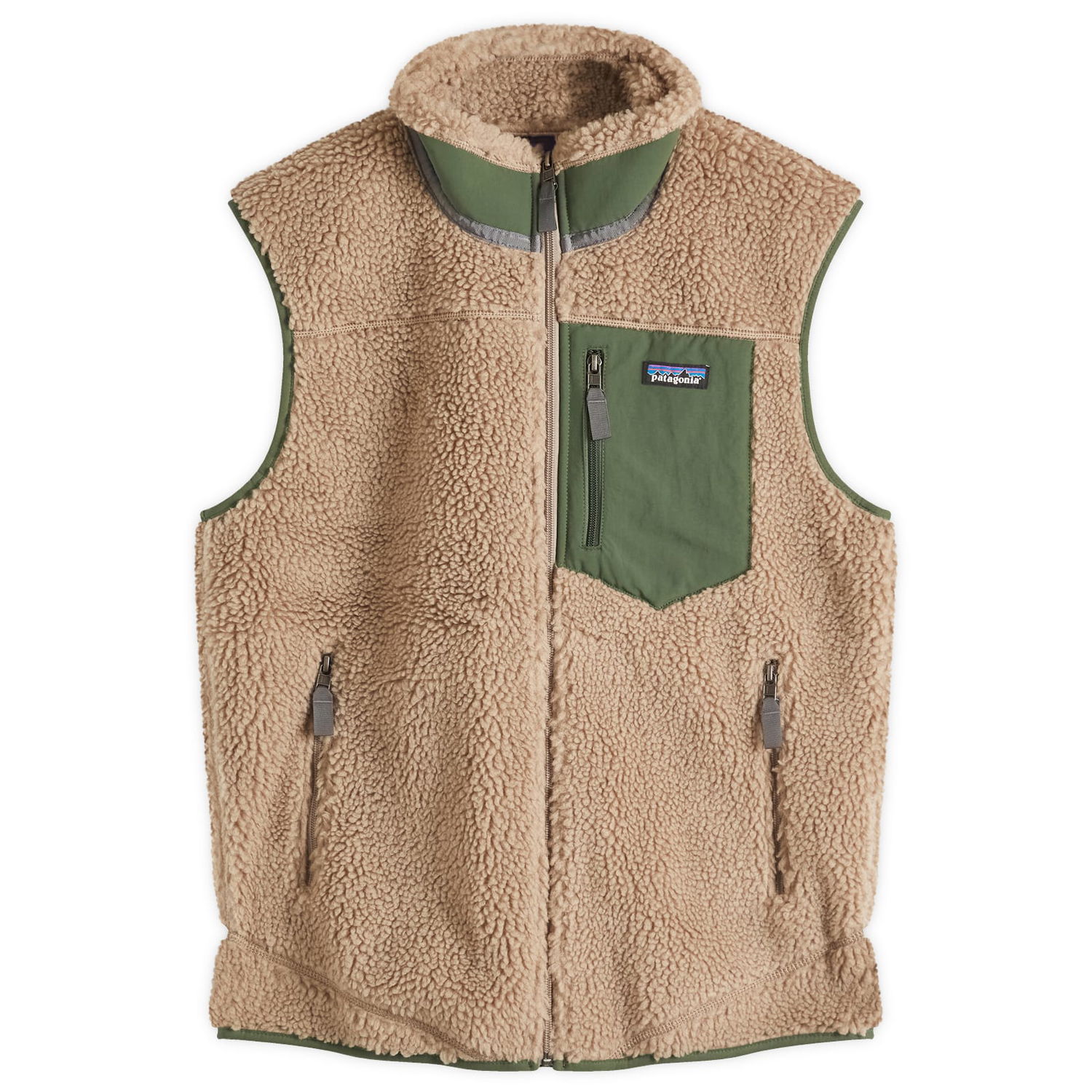 Vesta Patagonia Classic Retro-X Fleece Vest Béžová | 23048-SBDY, 1