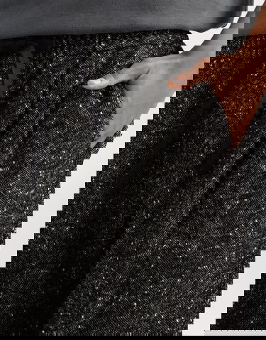 Nohavice Dolce & Gabbana Dolce & Gabbana Bouclé Joggers Čierna | GP12RTFCZAMS8030, 3