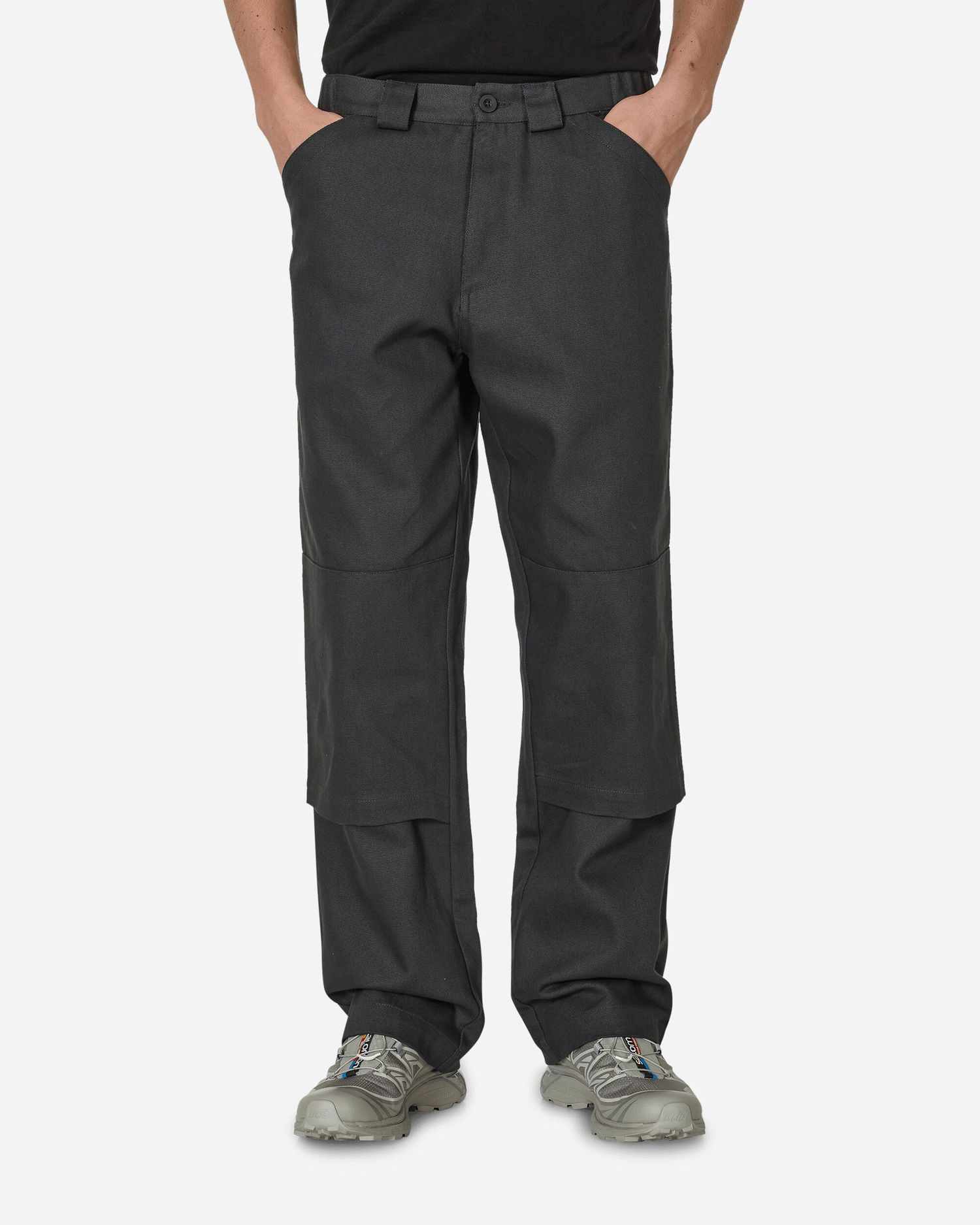 Cargo nohavice GR10K Double Knee Workwear Pants Šedá | SS24GR1B1CV CG, 0