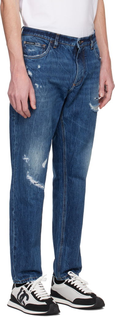 Džínsy Dolce & Gabbana Dolce&Gabbana Loose Fit Jeans Modrá | GYJDAZG8KE9, 1