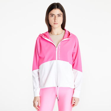 Vetrovka Under Armour Woven FZ Jacket Ružová | 1369889-695, 0