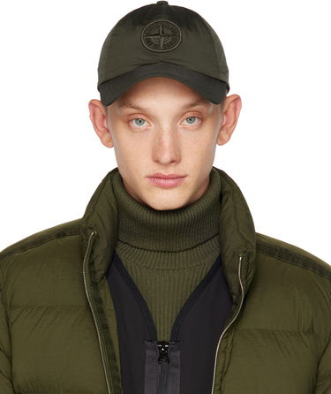 Šiltovka Stone Island Embroidered Cap Zelené | 791599576, 0