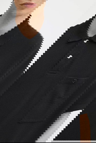 Polo tričko Human Made Human Made Pocket Polo Shirt Čierna | HM29CS025, 3