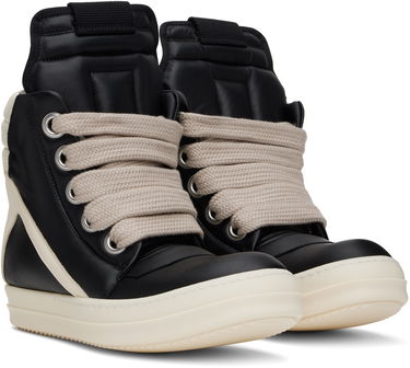 Tenisky a topánky Rick Owens Rick Owens Hollywood Jumbolace Geobasket Čierna | RU01E5898 LLPPW2, 3
