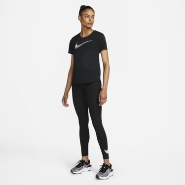 Tričko Nike Swoosh Run Čierna | dm7777-010, 1