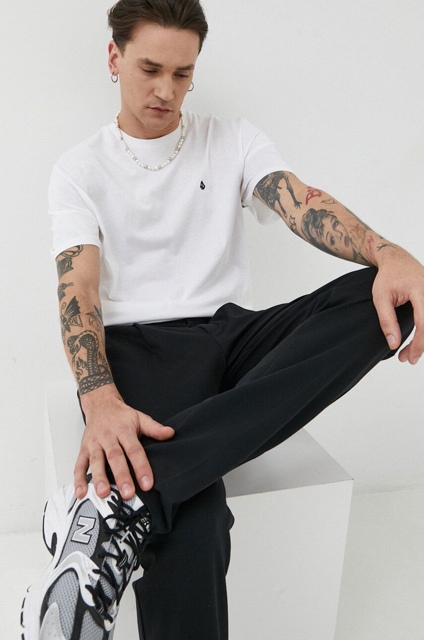 Tričko Volcom Cotton T-shirt Biela | A3512326.WHT, 0