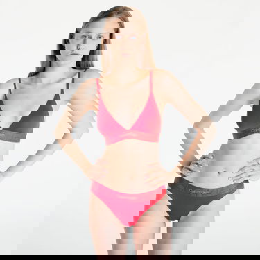 Nohavičky CALVIN KLEIN Monolith Cotton Holiday Bikini Červená | QF7056E 5FJ, 2