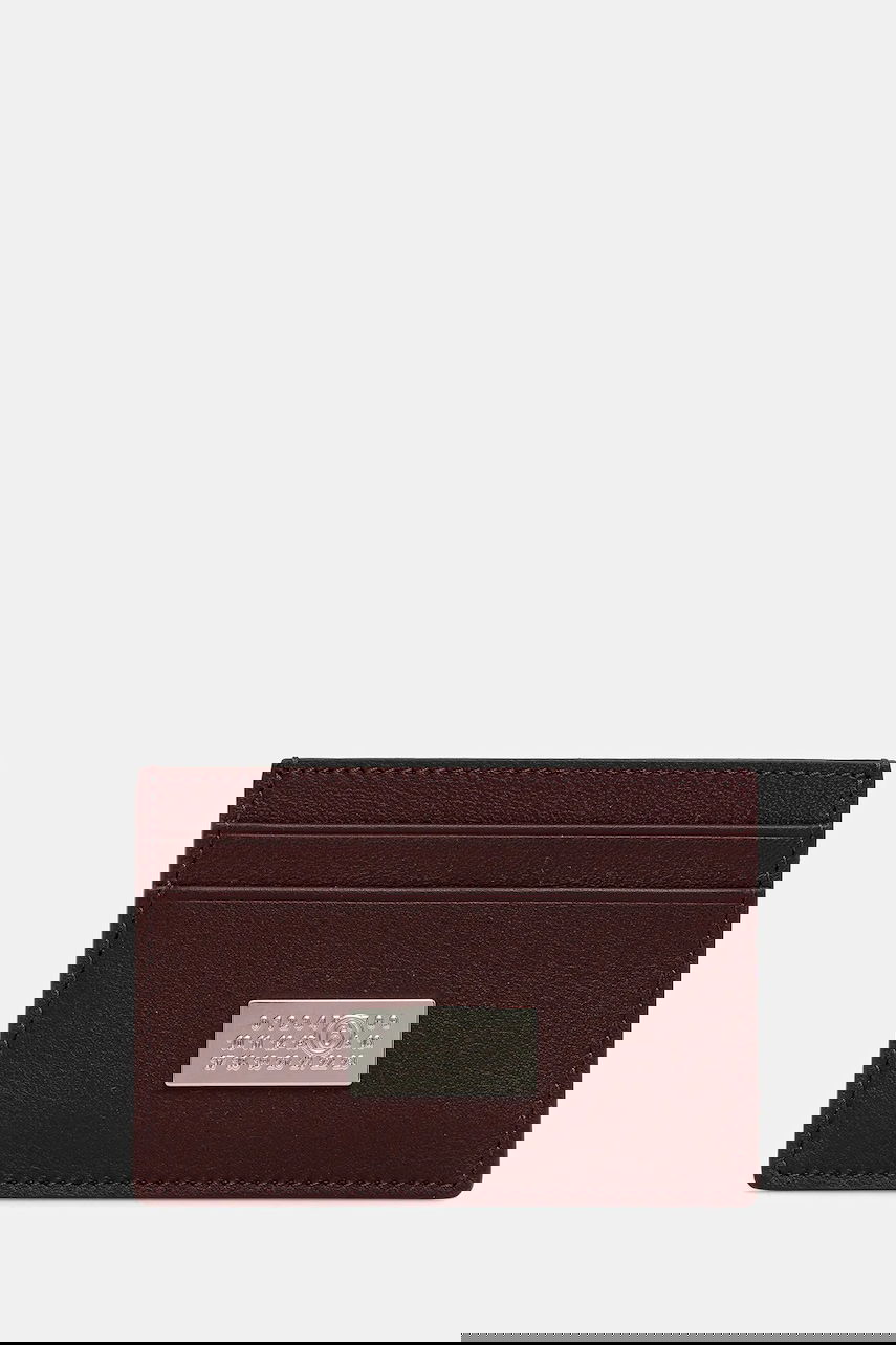 Peňaženka Maison Margiela MM6 Maison Margiela Leather Card Holder Vínová | SA5UI0026.P8332.T5016, 0