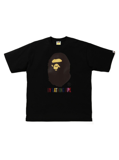 Tričko BAPE Colors By Bathing Ape Relaxed Fit Tee Čierna | 1H30-110-023