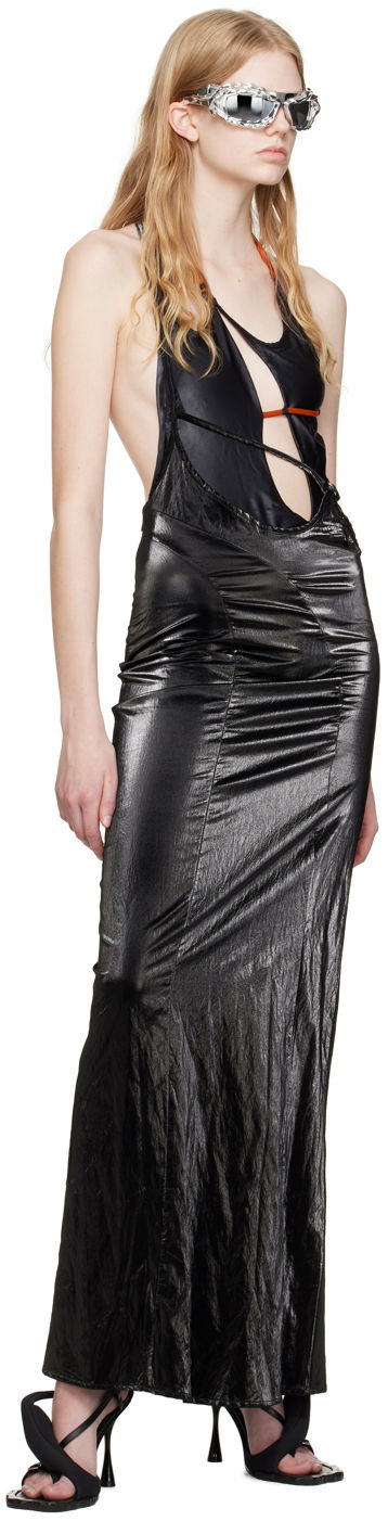 Šaty Ottolinger Ottolinger Strap Maxi Dress Čierna | 1102204, 3