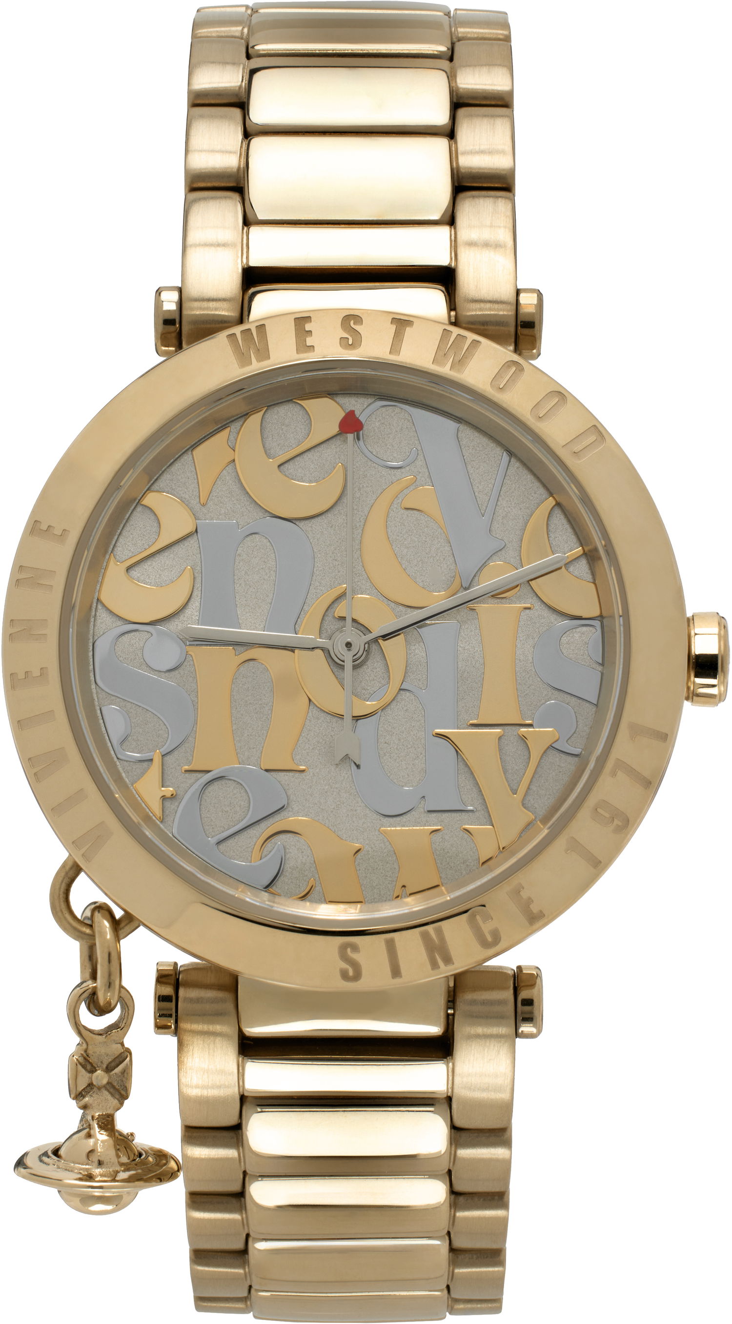 Hodinky Vivienne Westwood Orb Logomania Watch Metalická | VV315LWGGD, 0