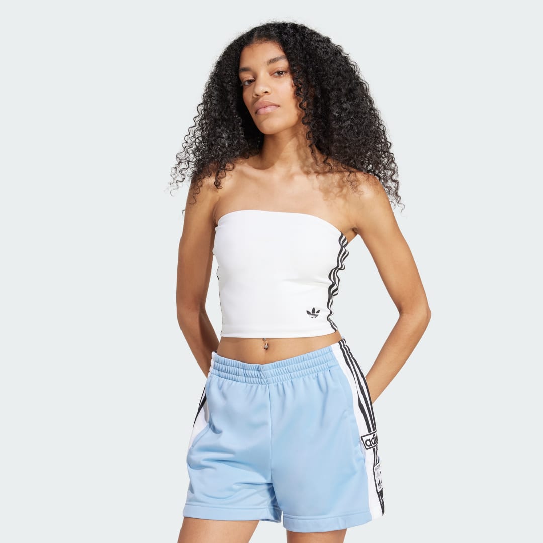 Tielko adidas Performance Adicolor 3-Stripes Tube Top Biela | JX7720, 0