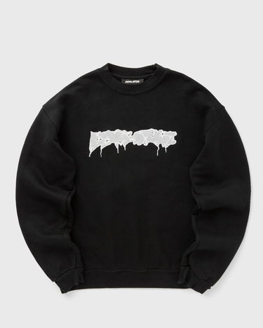 Mikina Fucking Awesome Doily Stamp Crewneck Čierna | PN8302-BLACK, 2