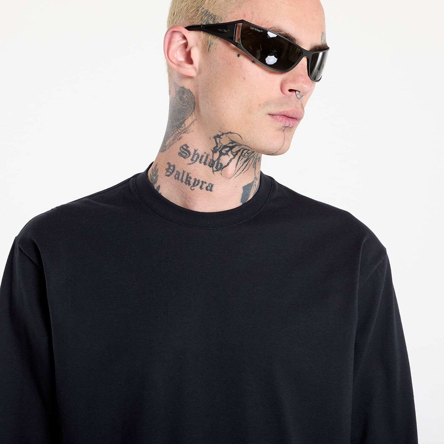 Tričko Y-3 Y-3 Graphic Long Sleeve Tee Čierna | JX4747, 1