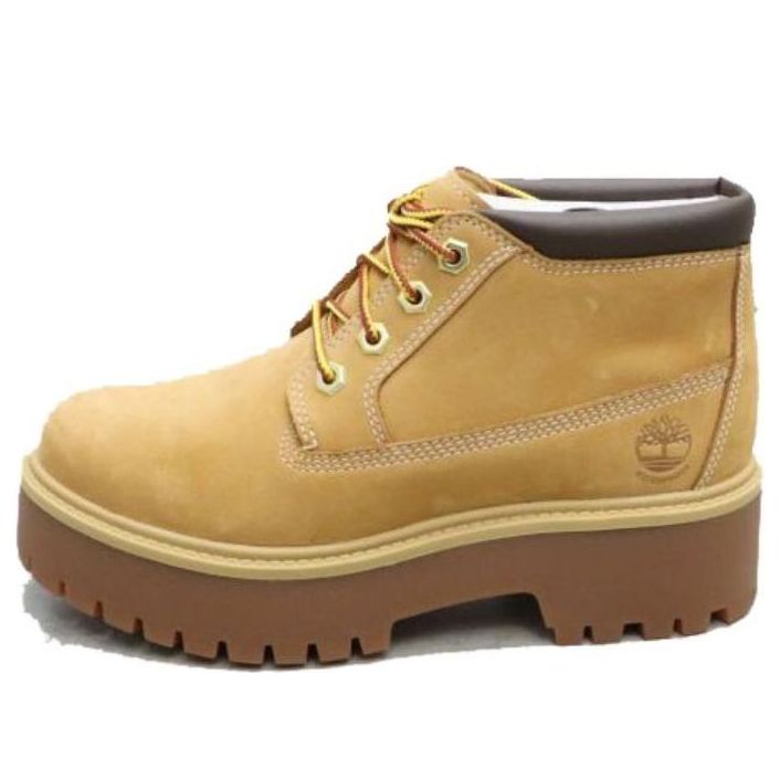Tenisky a topánky Timberland Stone Street Mid Lace Up Waterproof Boots Béžová | A5RF9
