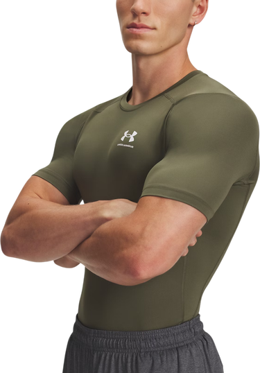 Tričko Under Armour HG Armour Comp Short Sleeve Compression T-Shirt Zelené | 1361518-391, 0