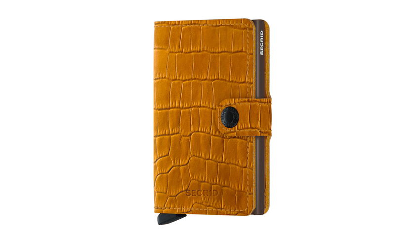 Peňaženka Secrid Secrid Miniwallet Cleo Ochre-Brown Oranžová | MCl-Brown