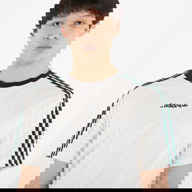 Tričko adidas Originals T-Shirt Jacquard Jersey Biela | KE2139, 4