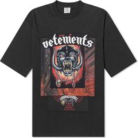 Tričko VETEMENTS Motorhead Patched T-Shirt Čierna | UE64TR390B, 1