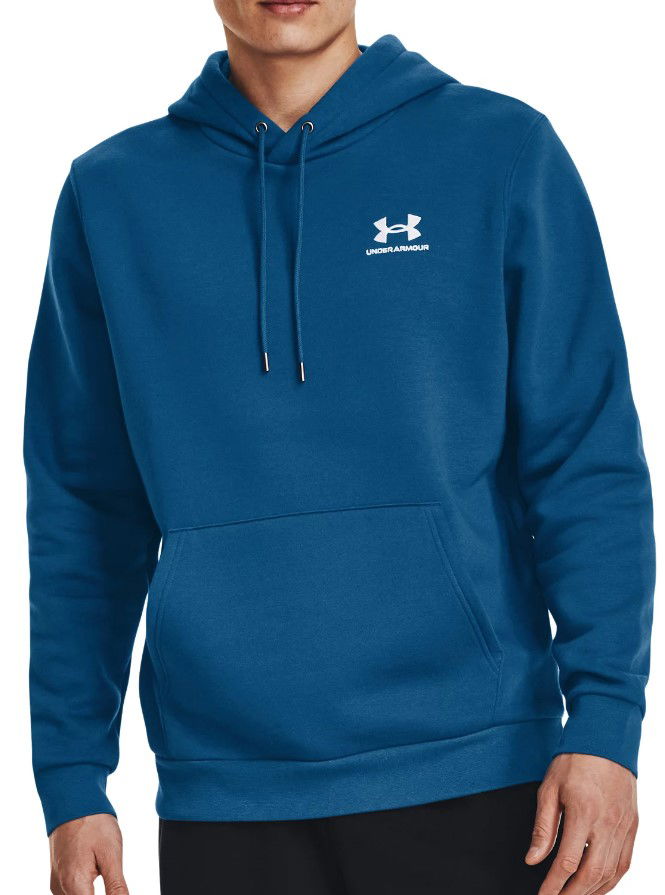 Mikina Under Armour Essential Fleece Hoodie Modrá | 1373880-426, 0