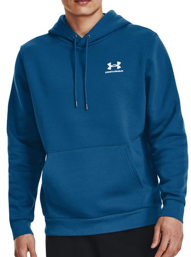 Mikina Under Armour Essential Fleece Hoodie Modrá | 1373880-426, 0