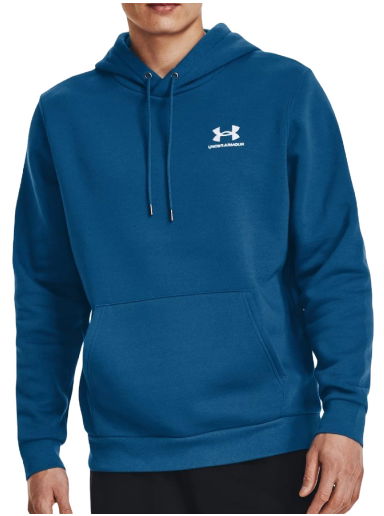 Mikina Under Armour Essential Fleece Hoodie Modrá | 1373880-426