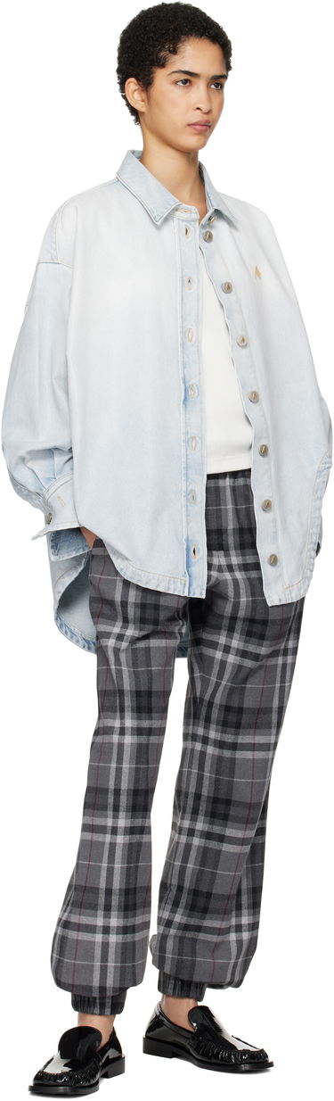 Košeľa The Attico Attico Diana Denim Shirt Modrá | 250WCB00068 DDD085SS, 3