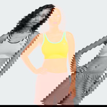 Podprsenka adidas Performance 3-Stripes Crop Sports Bra Žltá | JP2291, 0