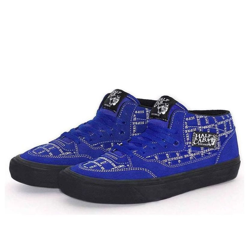 Tenisky a topánky Vans Half Cab X Supreme Modrá | SUPVA20AWHCBL