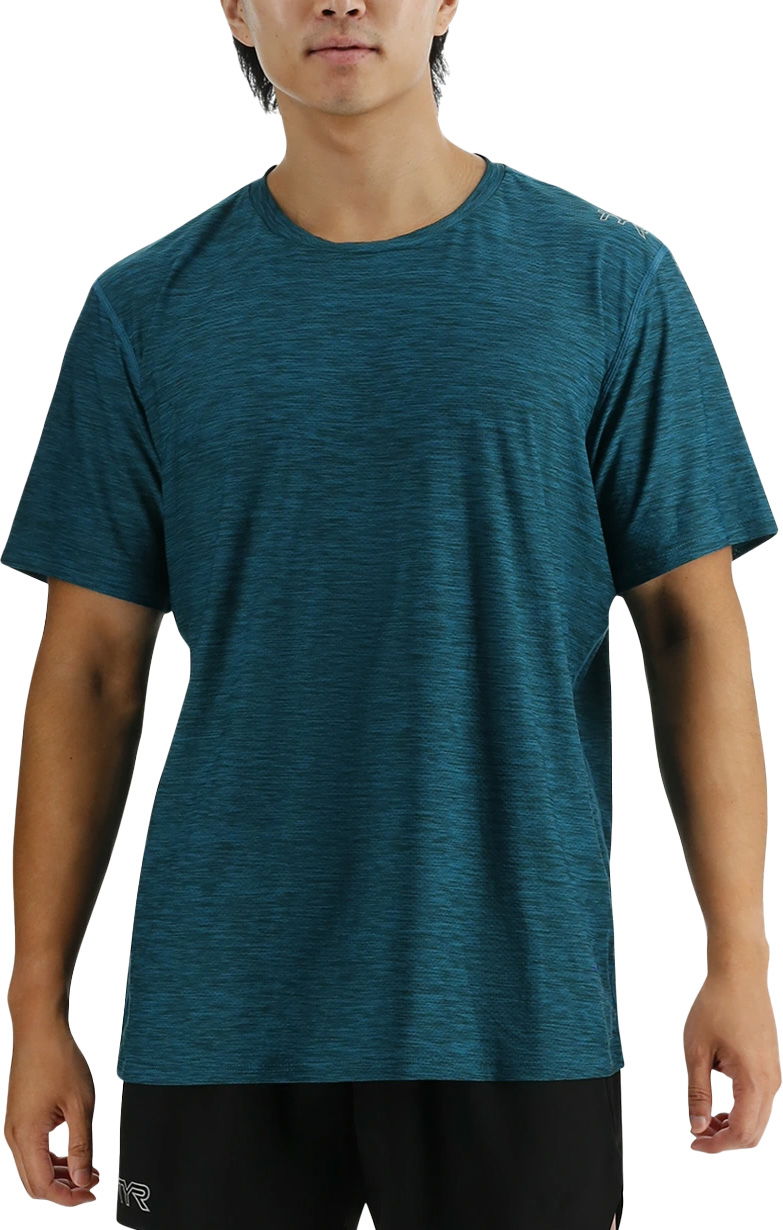 Tričko TYR DEEP TEAL HEATHER T-Shirt Modrá | mptso3a-975, 0