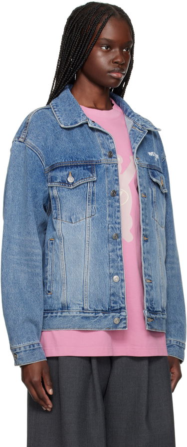 Bunda We11done We11done Faded Denim Jacket Modrá | WD-DJ1-23-913-U-BL, 4