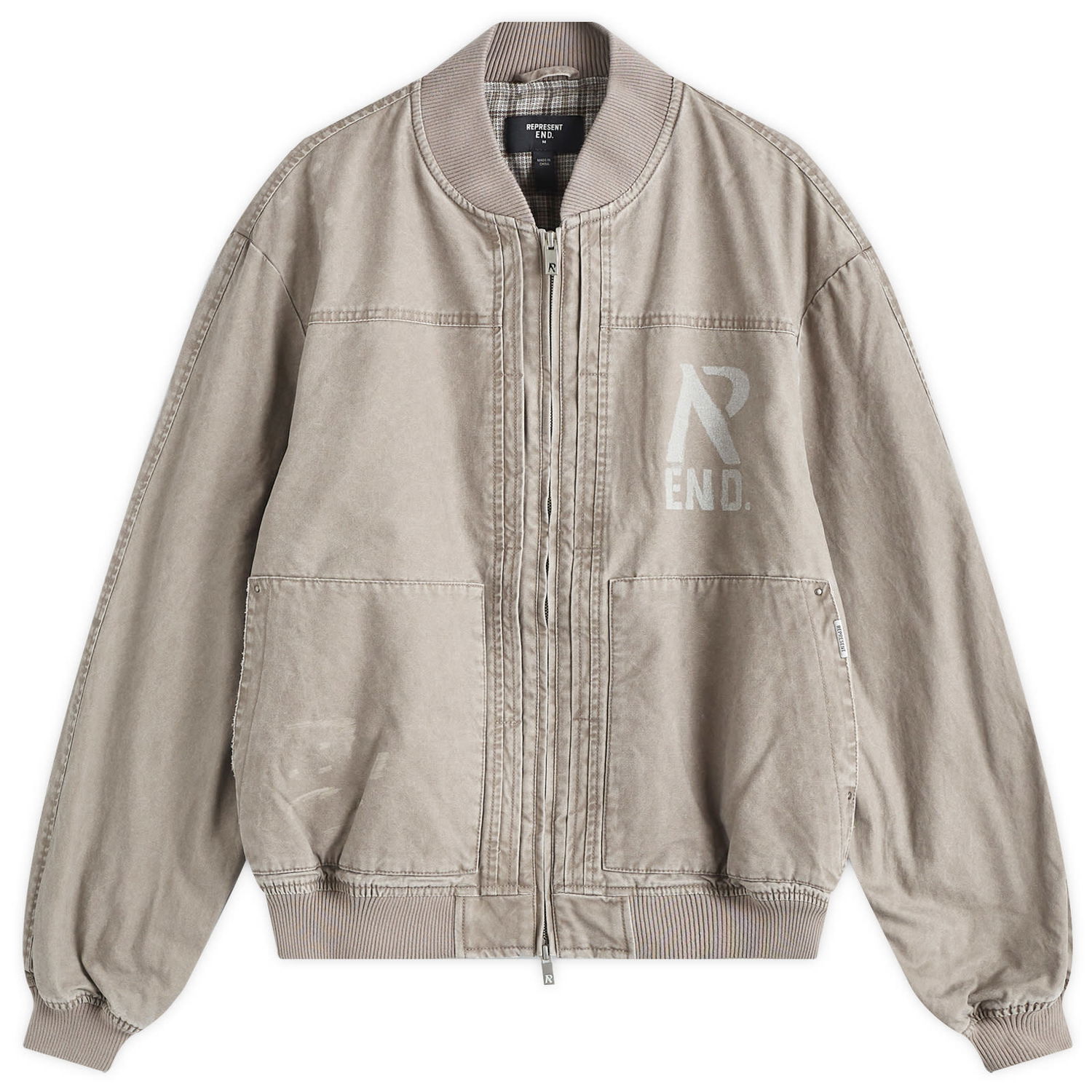 Bomber bunda Represent Clo Utility Bomber Jacket Béžová | MLM11508-009, 0