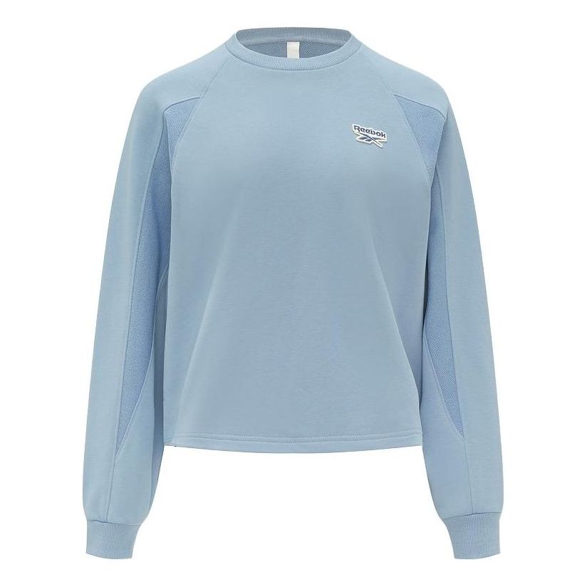 Sveter Reebok Round Neck Loose Pullover Modrá | 23FRC304WGB4