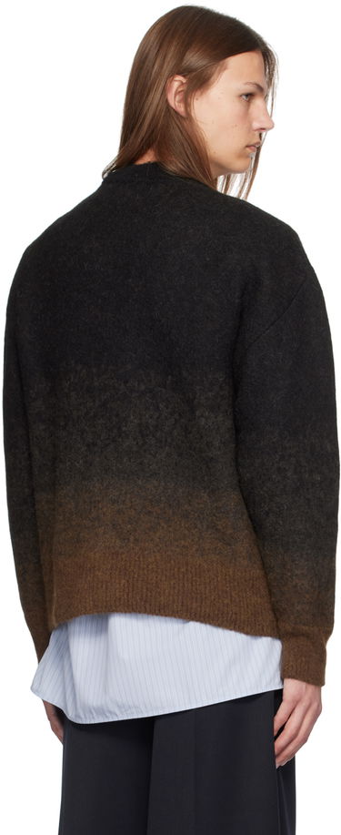 Sveter Simone Rocha Simone Rocha Relaxed Gradient Sweater Hnedá | MIMK4MB 0657, 2